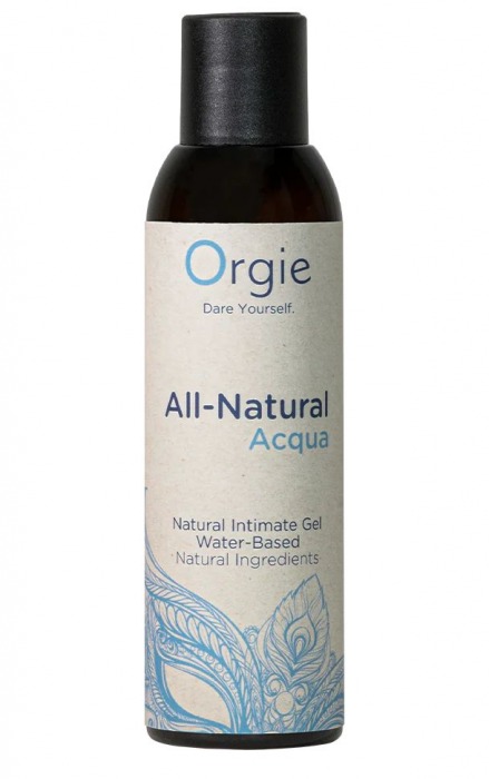 Интимный гель на водной основе Orgie All-Natural Acqua - 150 мл. - ORGIE - купить с доставкой в Мурманске