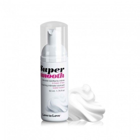 Лубрикант нежнейшая пенка Super Smooth Foaming Intime Lubricant - 50 мл. - Love to Love - купить с доставкой в Мурманске