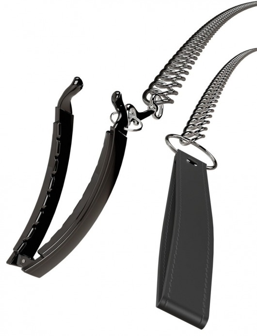 Зажим для половых губ с поводком Pussy Clamp With A Leash - Orion - купить с доставкой в Мурманске