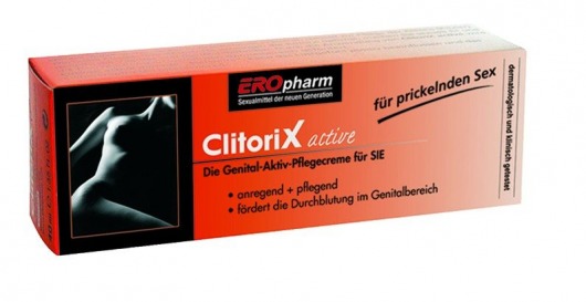 Возбуждающий крем для женщин ClitoriX active - 40 мл. - Joy Division - купить с доставкой в Мурманске