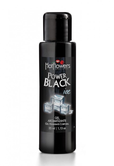 Стимулирующий гель для массажа Power Black - 35 мл. - HotFlowers - купить с доставкой в Мурманске