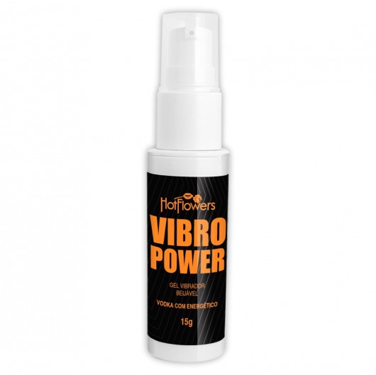 Жидкий вибратор Vibro Power со вкусом водки с энергетиком - 15 гр. - HotFlowers - купить с доставкой в Мурманске