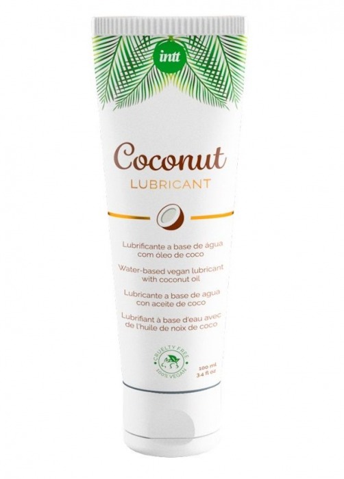 Веганская смазка на водной основе Coconut Lubricant - 100 мл. - INTT - купить с доставкой в Мурманске