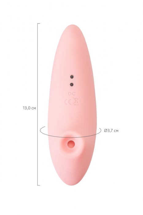 Розовый вакуумный стимулятор Lily - ToyFa