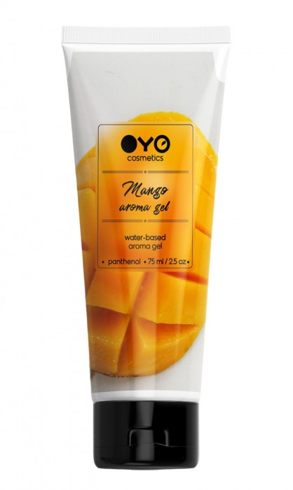 Лубрикант на водной основе OYO Aroma Gel Mango с ароматом манго - 75 мл. - OYO - купить с доставкой в Мурманске