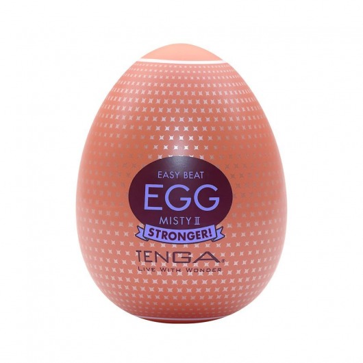 Мастурбатор-яйцо Tenga Egg Misty II - Tenga - в Мурманске купить с доставкой