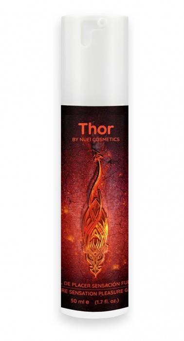 Возбуждающий унисекс гель Thor Fire Gel - 50 мл. - Nuei cosmetics - купить с доставкой в Мурманске