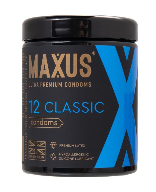 Классические презервативы MAXUS Classic - 12 шт. - Maxus - купить с доставкой в Мурманске