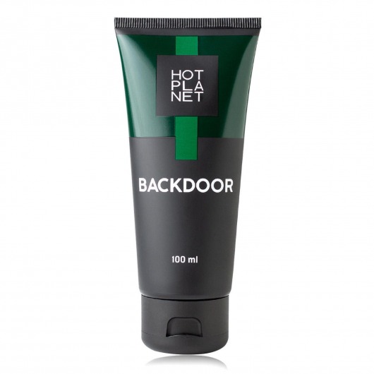 Анальный лубрикант на силиконовой основе Backdoor - 100 мл. - HOT planet - купить с доставкой в Мурманске