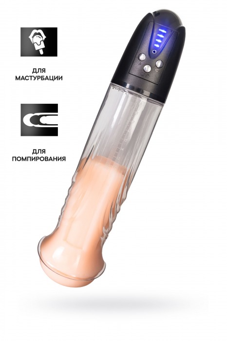 Автоматическая помпа для пениса Thorin - Sexus - в Мурманске купить с доставкой