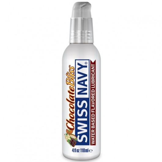 Лубрикант с ароматом шоколада Swiss Navy Chocolate Bliss Lube - 118 мл. - Swiss navy - купить с доставкой в Мурманске