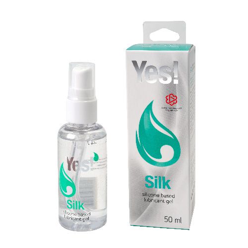 Силиконовая гипоаллергенная вагинальная смазка Yes Silk - 50 мл. - Sitabella - купить с доставкой в Мурманске