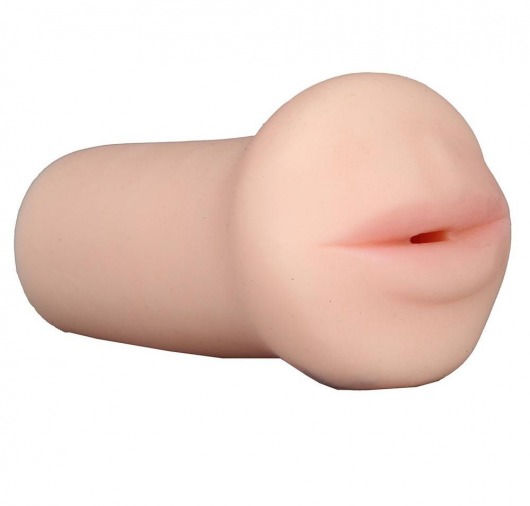 Нежный мастурбатор-ротик REALSTUFF 5INCH MASTURBATOR BJ - Dream Toys - в Мурманске купить с доставкой