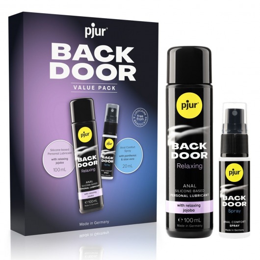 Набор для анального секса pjur Back Door Value Pack - Pjur - купить с доставкой в Мурманске