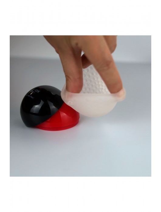 Белый мастурбатор-шар Lucky Ball Type 2 - MALESATION - в Мурманске купить с доставкой