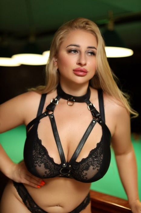 Черная кожаная сбруя с ошейником plus size из нежной кожи - БДСМ Арсенал - купить с доставкой в Мурманске