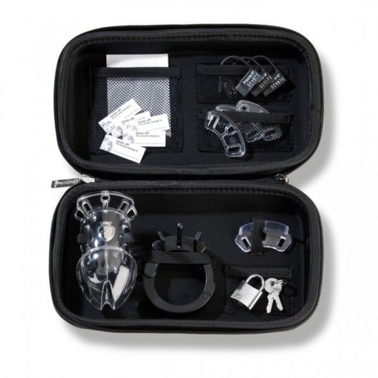 Мужской пояс верности Pubic Enemy No1 Silver Edition - MyStim - купить с доставкой в Мурманске