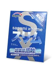 Презерватив Sagami Xtreme FEEL FIT 3D - 1 шт. - Sagami - купить с доставкой в Мурманске