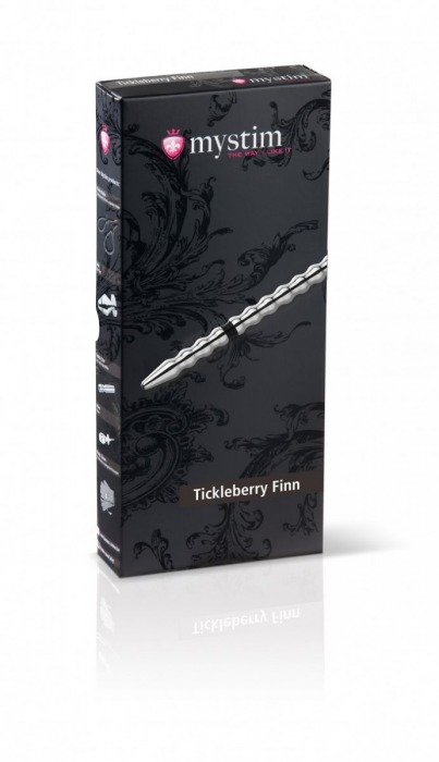 Уретральный зонд Tickleberry Finn для электростимуляции - MyStim - купить с доставкой в Мурманске