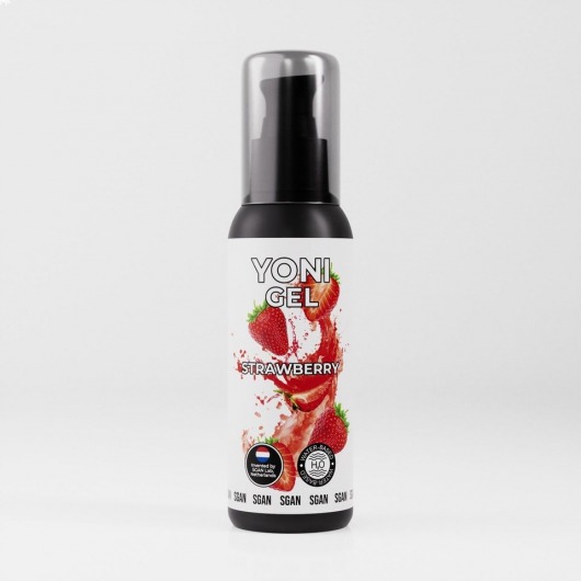 Лубрикант для орального секса SGAN со вкусом клубники - 100 мл. - SGAN - купить с доставкой в Мурманске