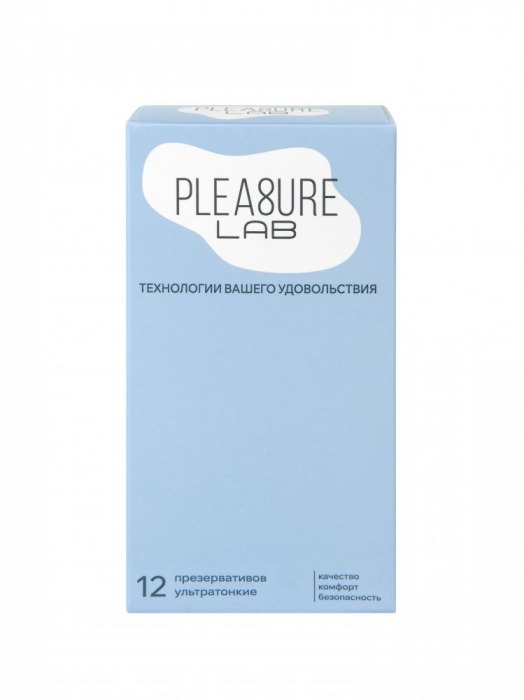 Ультратонкие презервативы Pleasure Lab - 12 шт. - Pleasure Lab - купить с доставкой в Мурманске