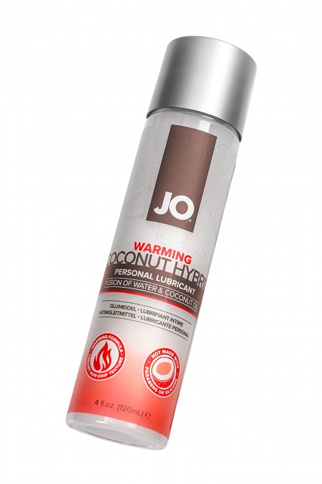 Водно-масляный лубрикант с разогревающим эффектом Hybrid Lubricant WARMING - 120 мл. - System JO - купить с доставкой в Мурманске