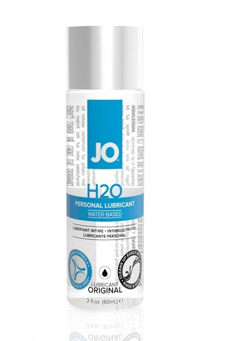 Нейтральный лубрикант на водной основе JO Personal Lubricant H2O - 60 мл. - System JO - купить с доставкой в Мурманске