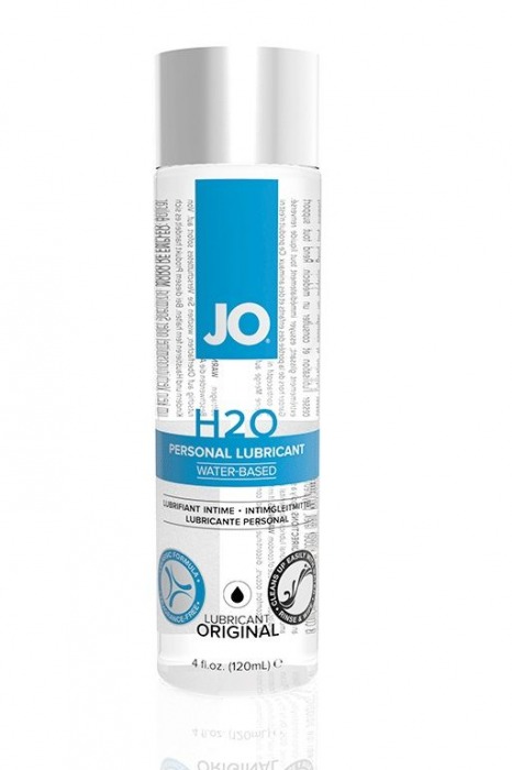 Нейтральный лубрикант на водной основе JO Personal Lubricant H2O - 120 мл. - System JO - купить с доставкой в Мурманске