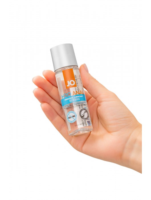 Анальный лубрикант на водной основе JO Anal H2O - 60 мл. - System JO - купить с доставкой в Мурманске
