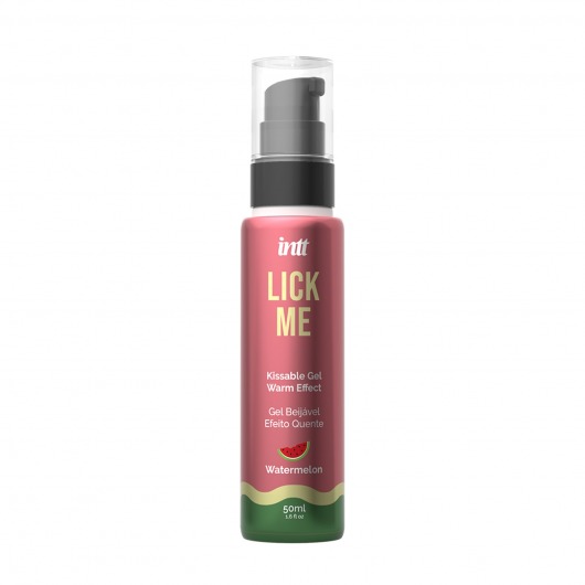 Гель Lick Me с согревающим эффектом и ароматом арбуза - 50 мл. - INTT - купить с доставкой в Мурманске