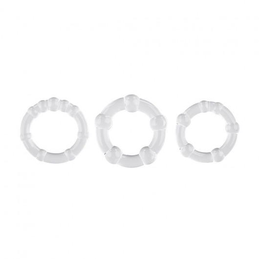Набор из 3 эрекционных колец Erection Rings Set - Selopa - в Мурманске купить с доставкой