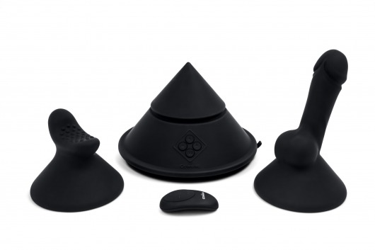 Конусный вибромассажер Cowgirl Cone с 2 насадками - CowGirl - купить с доставкой в Мурманске