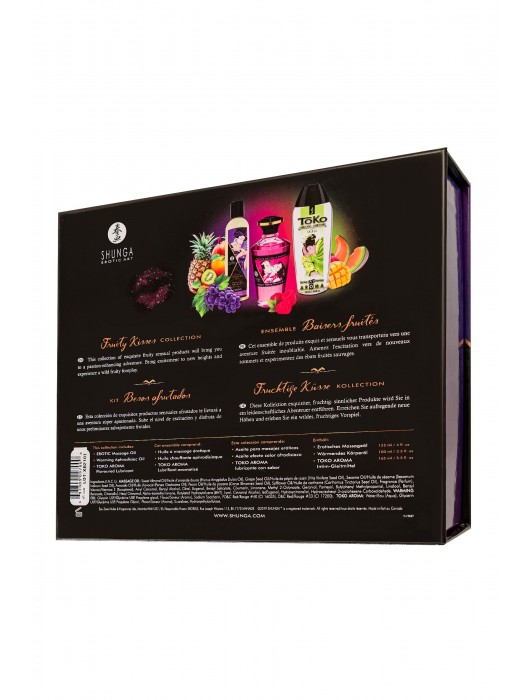 Подарочный набор Fruity Kisses из 3 предметов - Shunga - купить с доставкой в Мурманске