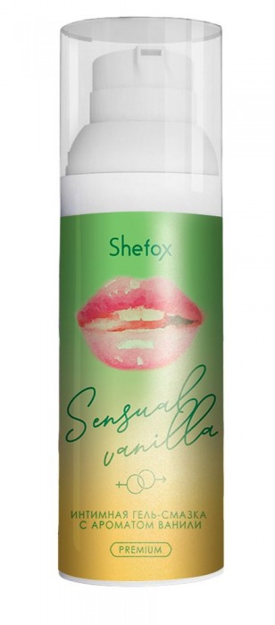 Интимная гель-смазка Shefox Premium «Чувственная ваниль» - 50 мл. - Shefox - купить с доставкой в Мурманске