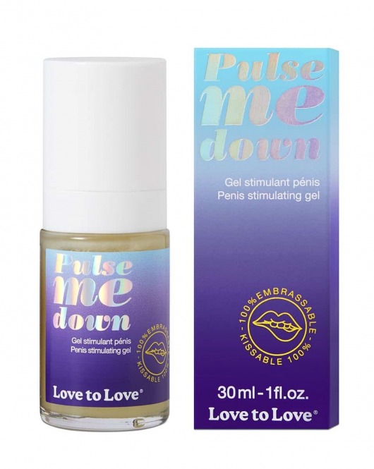 Стимулирующий гель для пениса Pulse Me Down - 30 мл. - Love to Love - купить с доставкой в Мурманске
