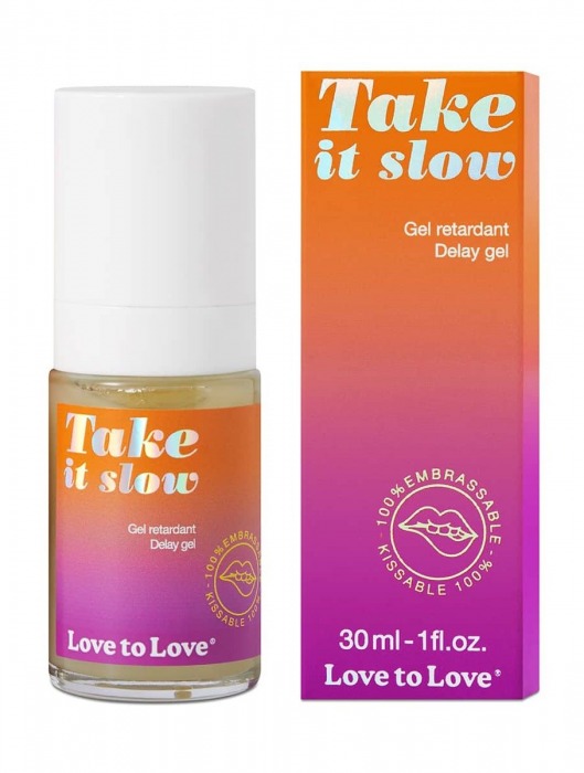 Пролонгирующий гель для мужчин Take It Slow - 30 мл. - Love to Love - купить с доставкой в Мурманске