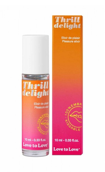 Возбуждающий гель Thrill Delight - 10 мл. - Love to Love - купить с доставкой в Мурманске