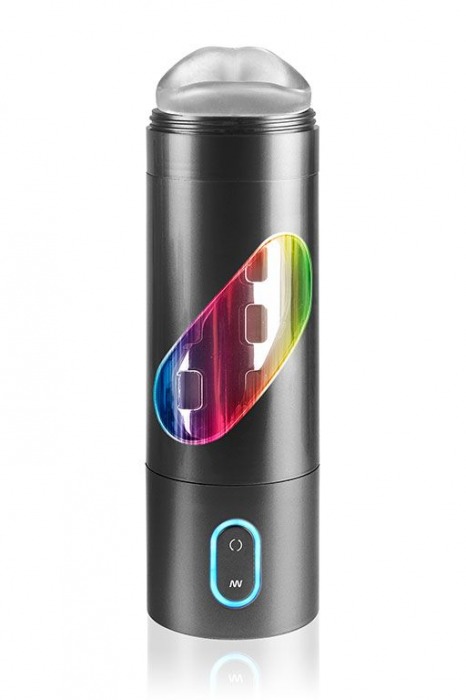 Перезаряжаемый мастурбатор-ротик Extreme Toyz Rechargeable Roto-Bator Mouth - Pipedream - в Мурманске купить с доставкой
