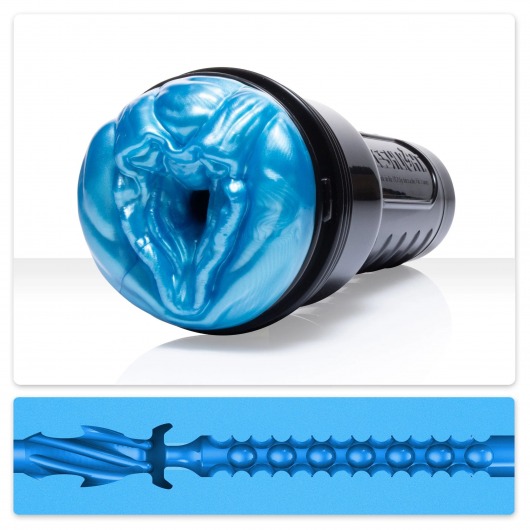 Мастурбатор-вагина Fleshlight Freaks Alien Blue Metallic - Fleshlight - в Мурманске купить с доставкой