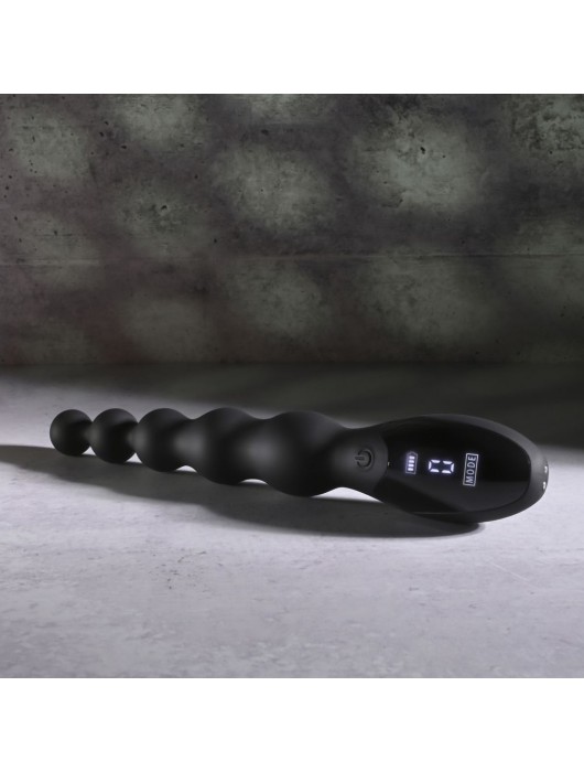 Черный анальный вибростимулятор Backdoor Baton - 24,1 см. - Zero Tolerance