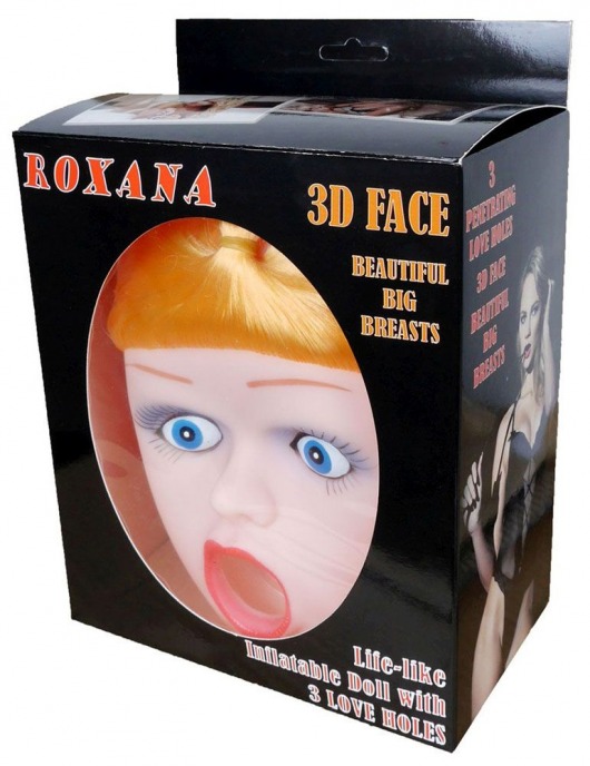 Надувная секс-кукла Roxana 3D - Boys of Toys - в Мурманске купить с доставкой