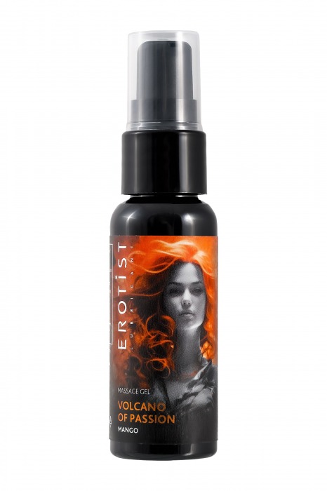 Гель с эффектом вибрации Volcano Of Passion со вкусом манго - 25 мл. - Erotist Lubricants - купить с доставкой в Мурманске