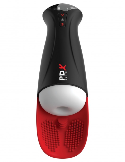 Мастурбатор в колбе с вибрацией Fuck-O-Matic Pro XL - Pipedream - в Мурманске купить с доставкой