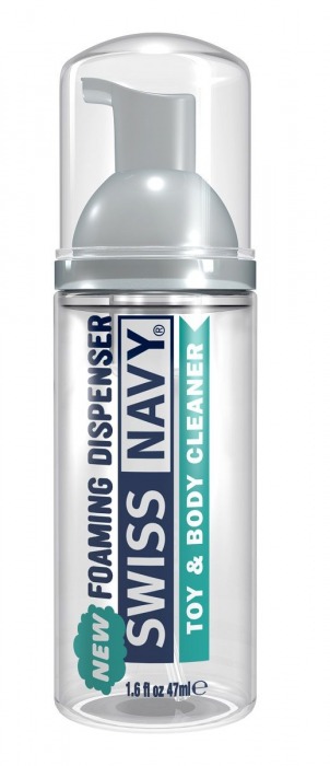 Очищающая пенка для игрушек и тела Toy   Body Cleaner Foamer - 47 мл. - Swiss navy - купить с доставкой в Мурманске