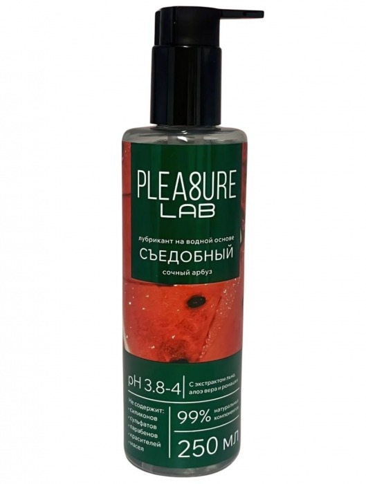 Лубрикант на водной основе Pleasure Lab с ароматом арбуза - 250 мл. - Pleasure Lab - купить с доставкой в Мурманске