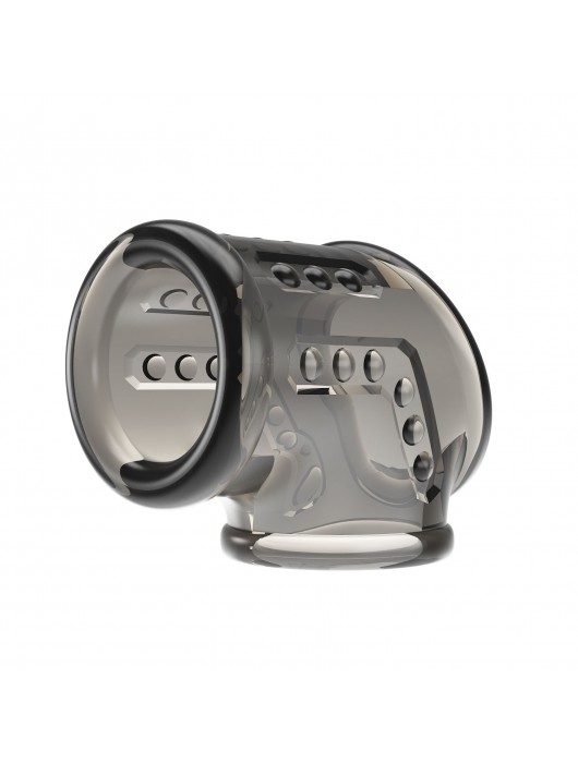 Дымчатая насадка на пенис и мошонку - Baile - в Мурманске купить с доставкой