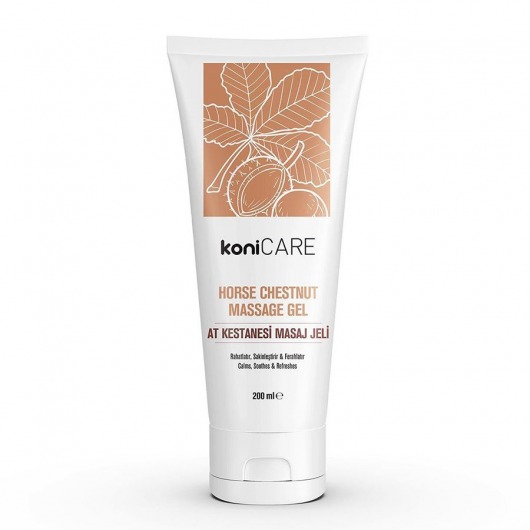 Расслабляющий массажный гель Konicare Horse Chestnut Massage Gel - 200 мл. - KoniCARE - купить с доставкой в Мурманске