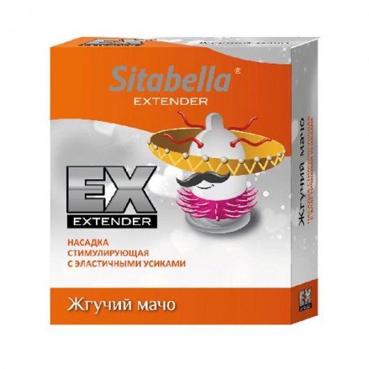 Стимулирующая насадка Sitabella Extender  Жгучий мачо - Sitabella - купить с доставкой в Мурманске