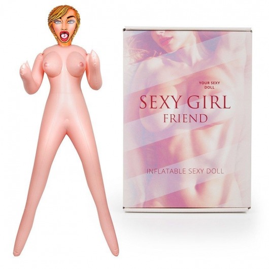 Надувная секс-кукла Камилла - Bior toys - в Мурманске купить с доставкой