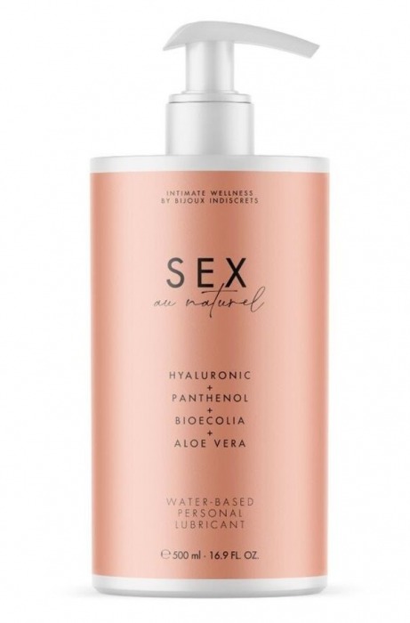 Лубрикант на водной основе Water-based Personal Lubricant - 500 мл. - Bijoux Indiscrets - купить с доставкой в Мурманске